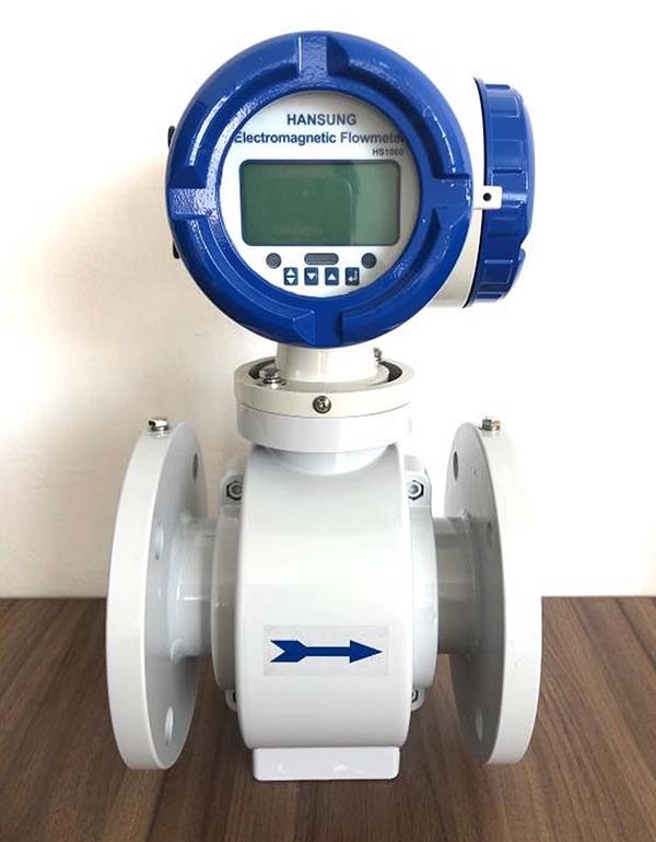 Đồng hồ đo lưu lượng nước thải điện từ Hansung Korea