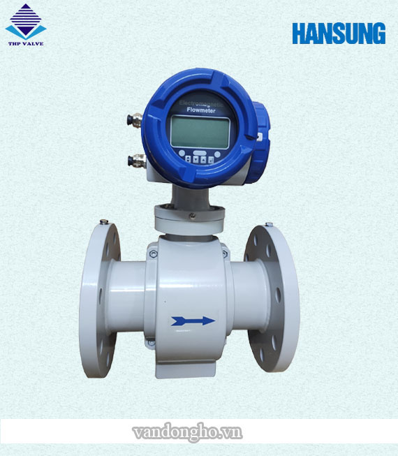 Đồng hồ đo lưu lượng nước điện từ Hansung Hàn Quốc