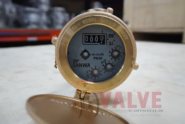 sản phẩm đồng hồ đo nước hãng sanwa