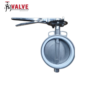 Van bướm tay gạt inox DN100