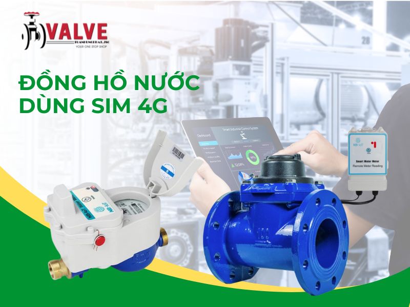 Đồng hồ nước dùng sim 4G Woteck